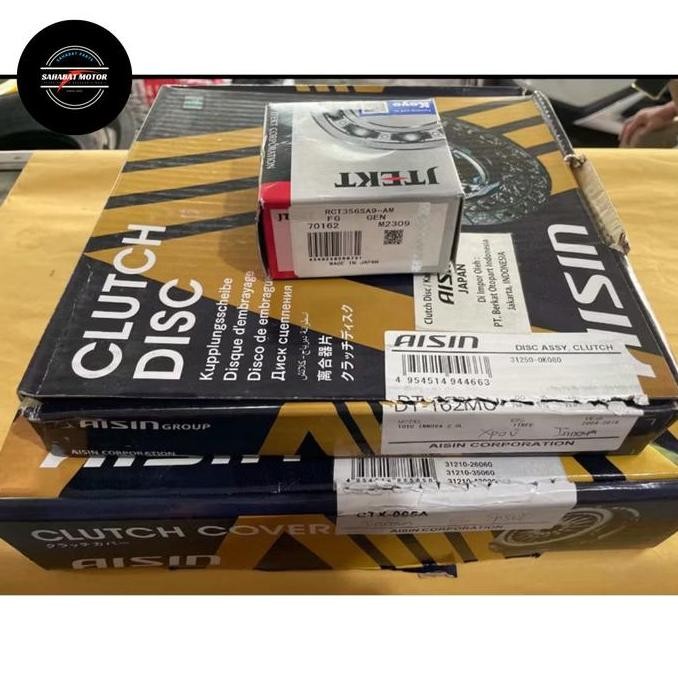 Kopling Set Innova Bensin Aisin Original 2004-2015 Aisin Japan Good