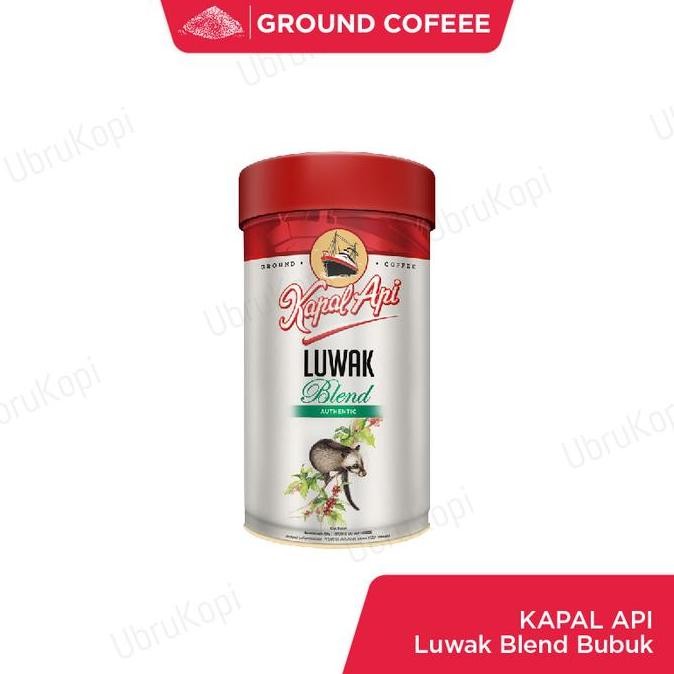 

Kapal Api Kopi Bubuk Luwak Blend Tin 200g