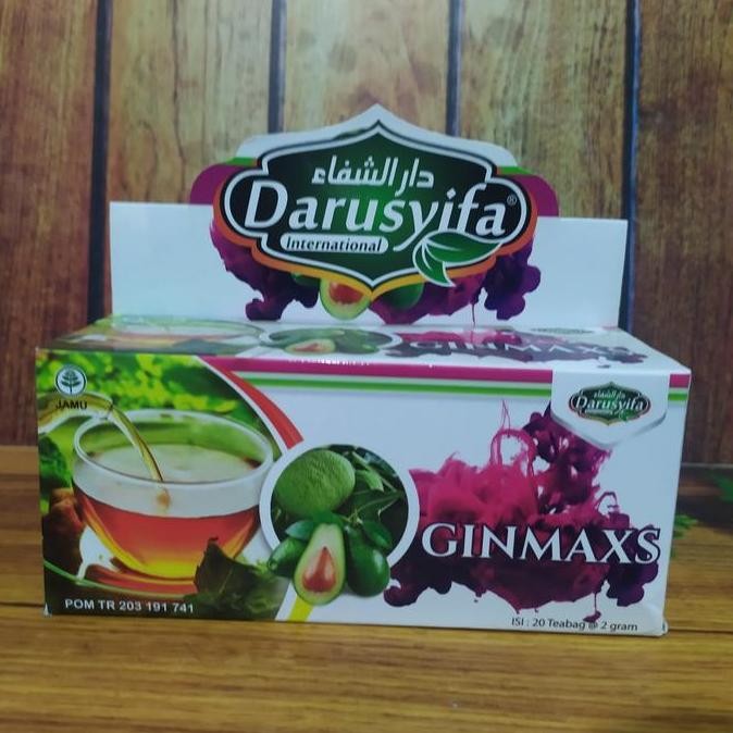 

Teh Celup Daun Alpukat Gin Maxs Darussyifa Kemasan Baru