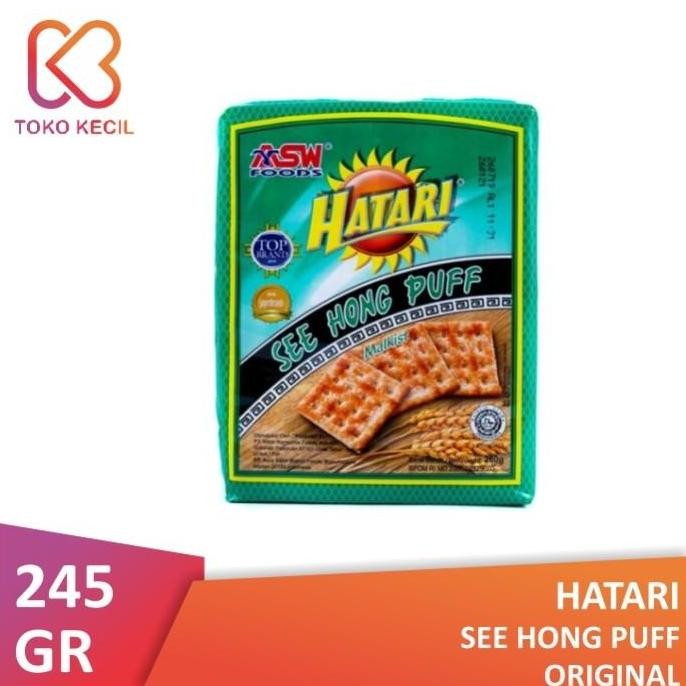 

Ready stok Terlaris Hatari See Hong Puff Original 245gr Termurah