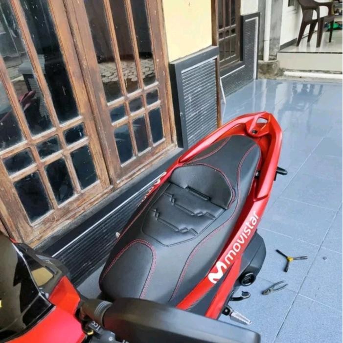 Jok Vario, Cover Jok Motor Eropa Sandaran Honda Vario, Vario 160, Vario 150, Vario 125, Vario Techno