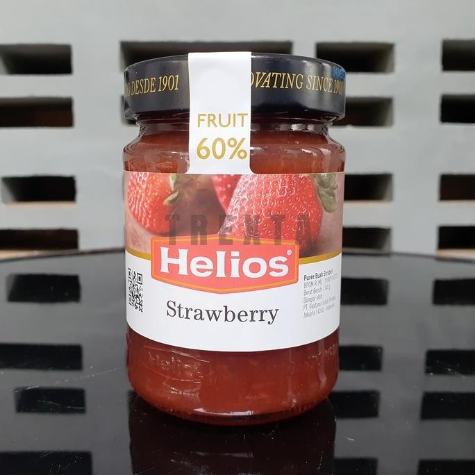 

Produk Baru!! SELAI STROBERI / STRAWBERRY PRESERVE HELIOS 340 GRAM