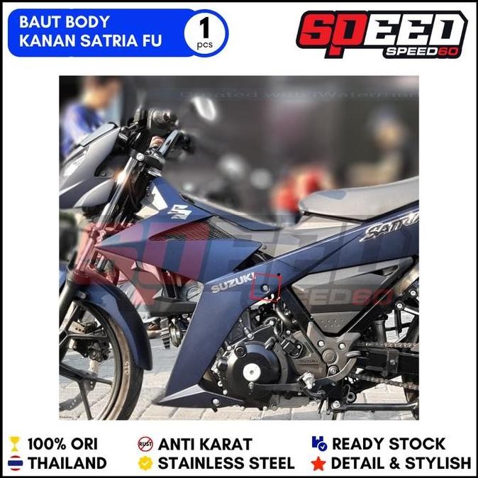 

BAUT KHUSUS BODY SATRIA FU KARBU 150 INJEKSI BAGIAN KANAN 1 BIJI TERMURAH