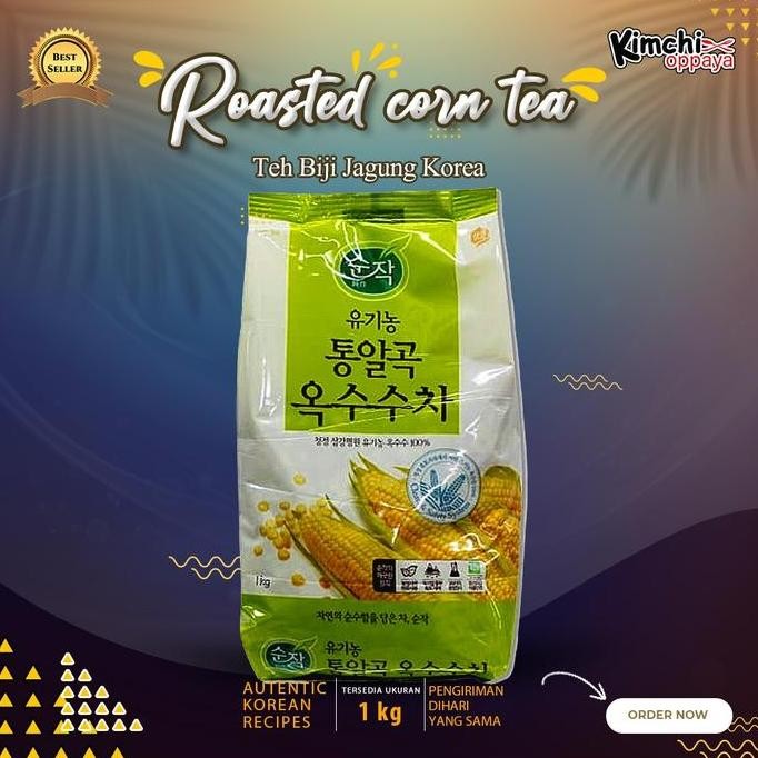 

KOREAN ROASTED CORN TEA TEH BIJI JAGUNG KOREA 1KG - OKSUSU CA KOREA TERMURAH