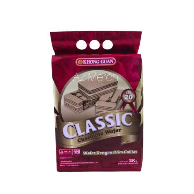 

Hongguan Claic Wafer Chocolate Pita Merah Ii 20Pc 350Gr