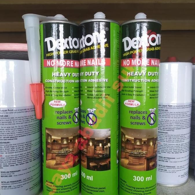 baru lem dextone no more nails / dextone contruction no more nails 300ml