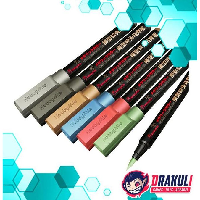 siap kirim hobby mio metallic color marker