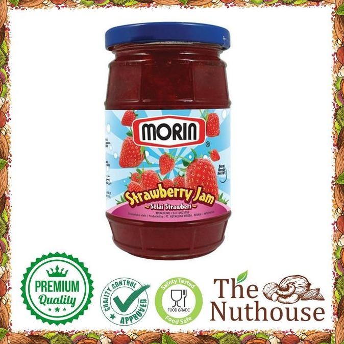 

Produk Baru!! Morin Selai Stroberi / Strawberry Jam Spread 330gr [HALAL]