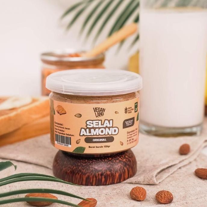 

Produk Baru!! [VEGAN] ALMOND BUTTER | SELAI ALMOND - VEGAN LAND