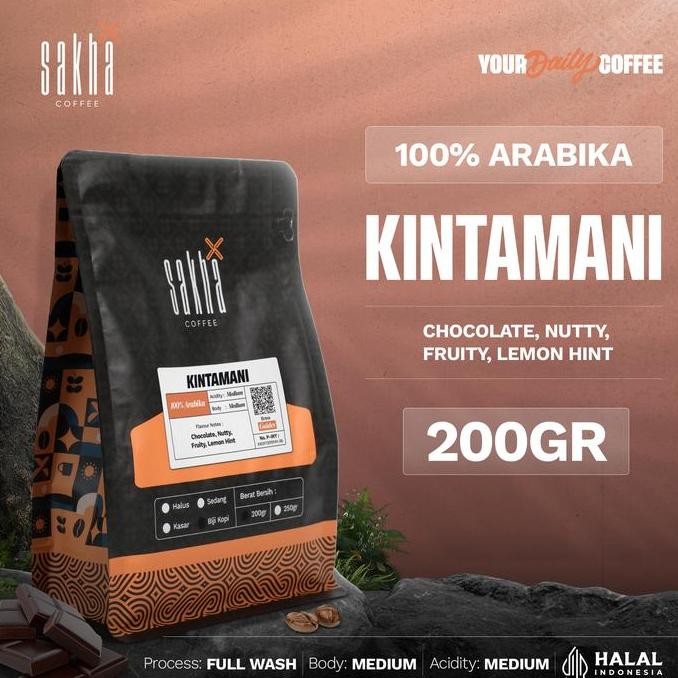 

BIJI KOPI BUBUK ARABIKA BALI KINTAMANI ARABICA COFFEE ROAST BEANS 200G TERMURAH