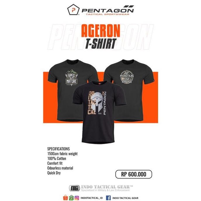 Sale Pentagon Ageron Apex Of Nature T-Shirt