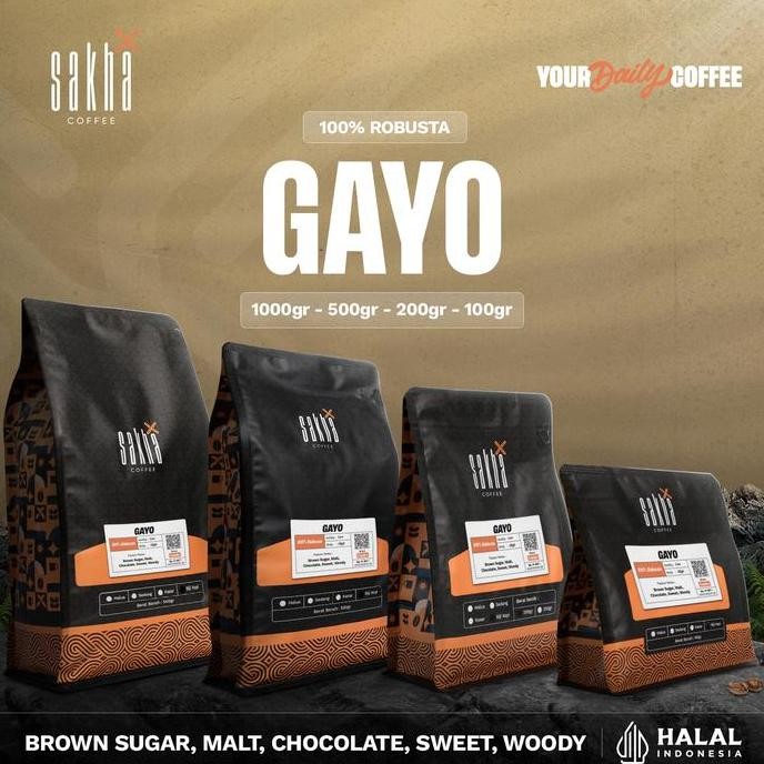 

KOPI ROBUSTA GAYO ACEH SUMATRA COFFEE BEANS ESPRESSO ROAST BIJI BUBUK TERMURAH