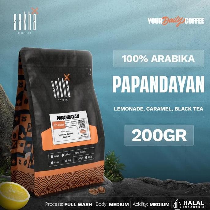 

KOPI ARABIKA PAPANDAYAN COFFEE ROAST BEAN ESPRESSO ROASTED BEANS BIJI BUBUK 200 GRAM TERMURAH