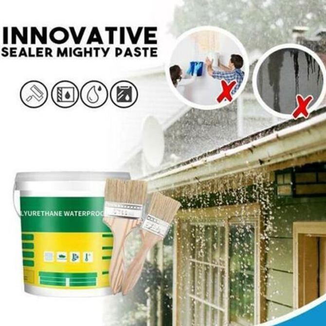 baru lem transparan waterproof anti bocor kerembes atap retakan dinding
