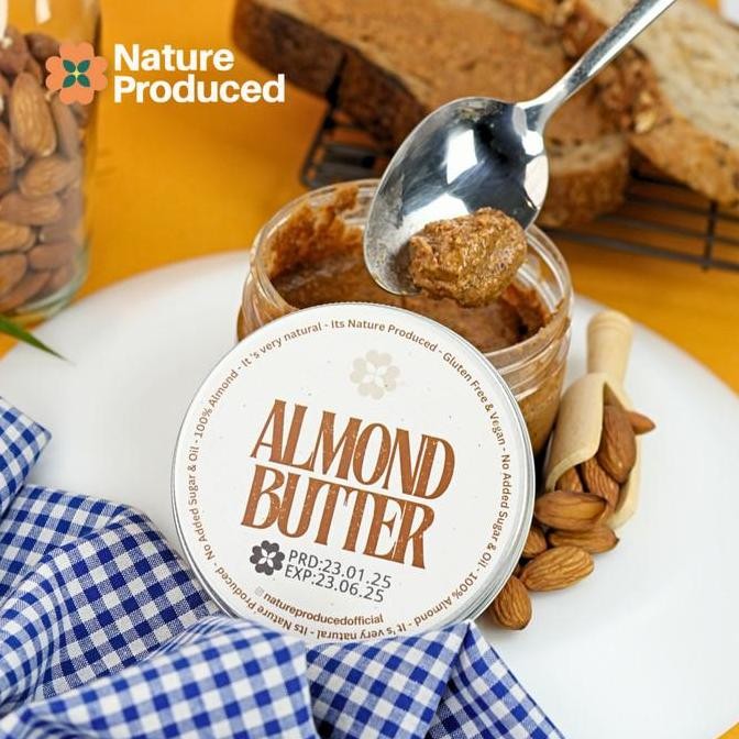 

Produk Baru!! Nature Produced Almond Butter | Selai Kacang Almond
