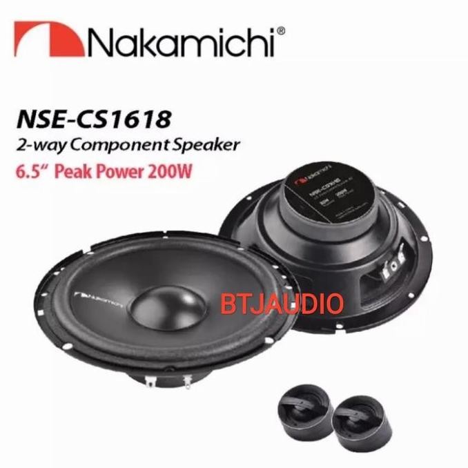 ready SPEAKER MOBIL SPLIT COMPONENT NAKAMICHI NSE-CS1617 (ORIGINAL BNIB)