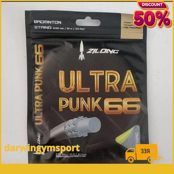 SENAR RAKET BADMINTON ZILONG ULTRA PUNK 66 ORIGINAL TERMURAH