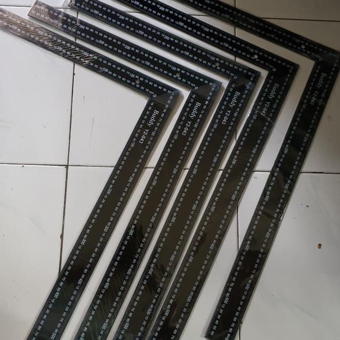 

NEW!!! Penggaris Siku 40cm x 60cm Tukang Siku Teknik Besi Flat 400 mm x 600 mm Alat Pengukur Siku Besi