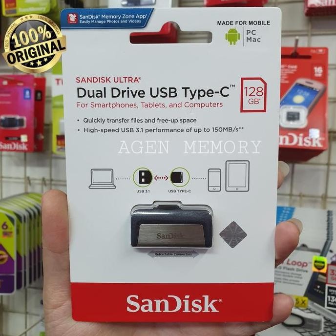 SANDISK OTG type C 128GB