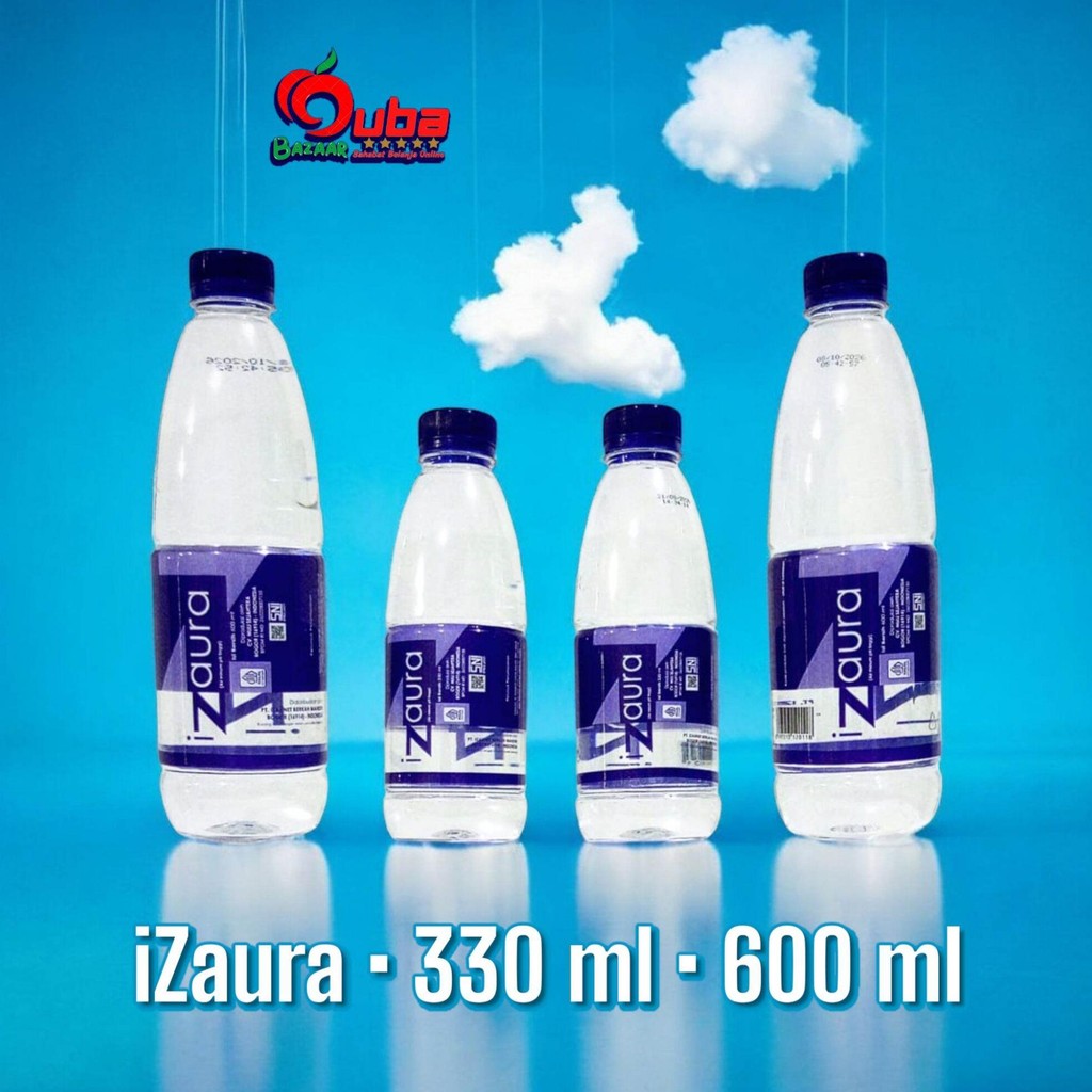 Air Minum iZaura 1 Dus Air Minum Kesehatan pH Tinggi Air iZaura ASLI ORIGINAL