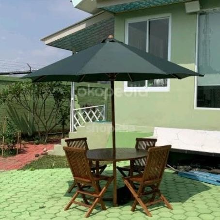 Payung taman kain kantata