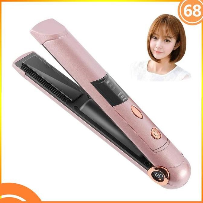 TERMURAH - Catokan Rambut Portable Cordless Hair Straightener