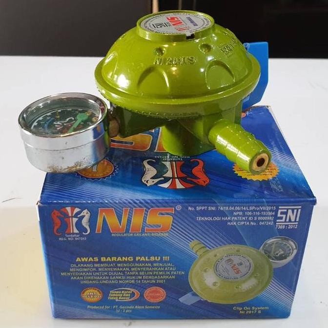 REGULATOR GAS LOW PRESS / KEPALA GAS NIS NI2017S