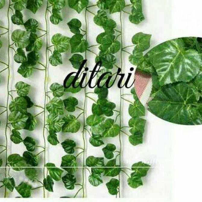Promo DAUN RAMBAT ANGGUR BUNGA PLASTIK ARTIFICIAL ARTIFISIAL DEKORASI COD