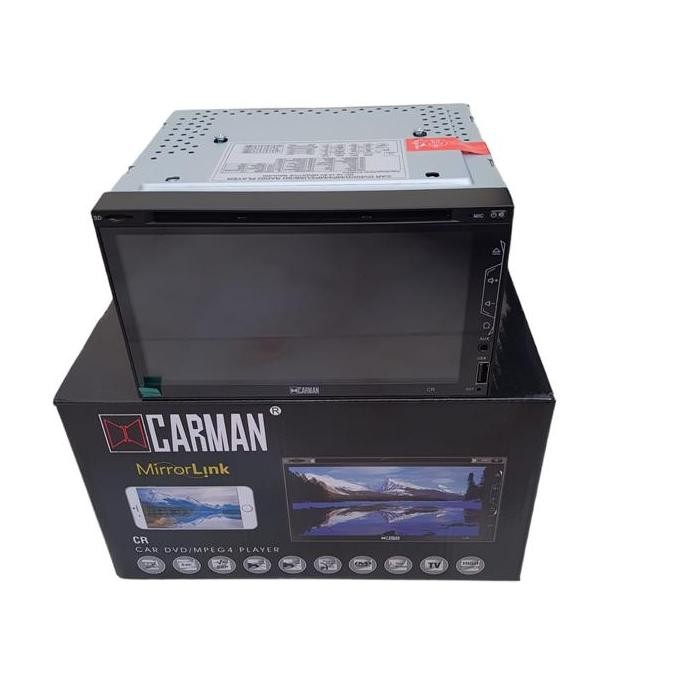Head unit double din carman socket pnp toyota