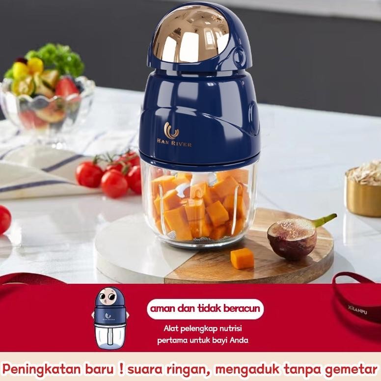 TW39 UFO-2025 HAN RIVER Blender Kapsul / Chopper Elektrik 300ml HRFSJ01 Viral Murah