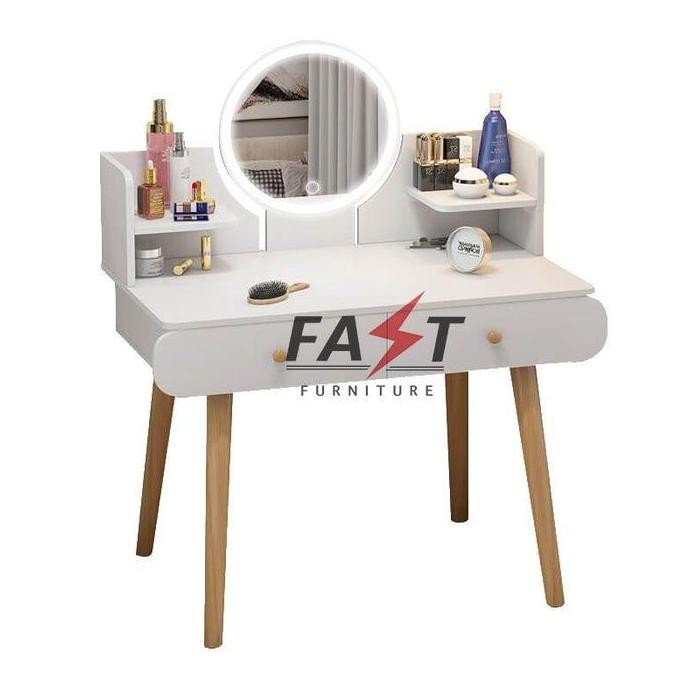 Meja Rias Modern Minimalis / Meja Rias Putih / Meja Rias Minimalis Co