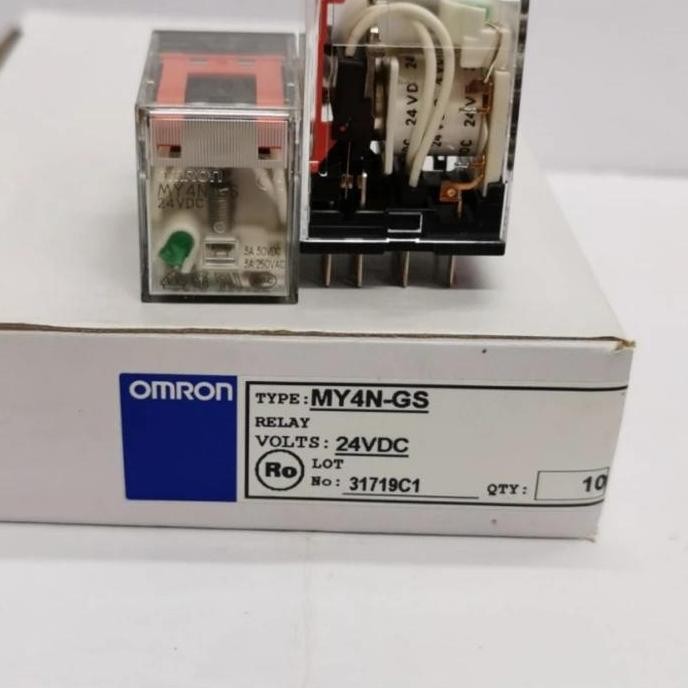 Promo Relay Omron MY4N-GS 24VDC MY4N ORIGINAL Omron COD