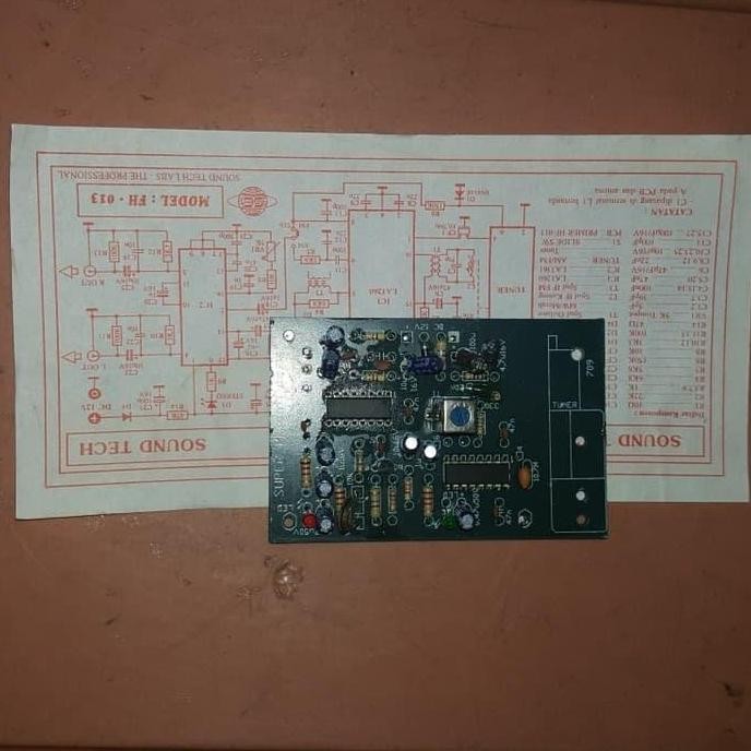 Kit Modul Radio FM Stereo Anti Desis
