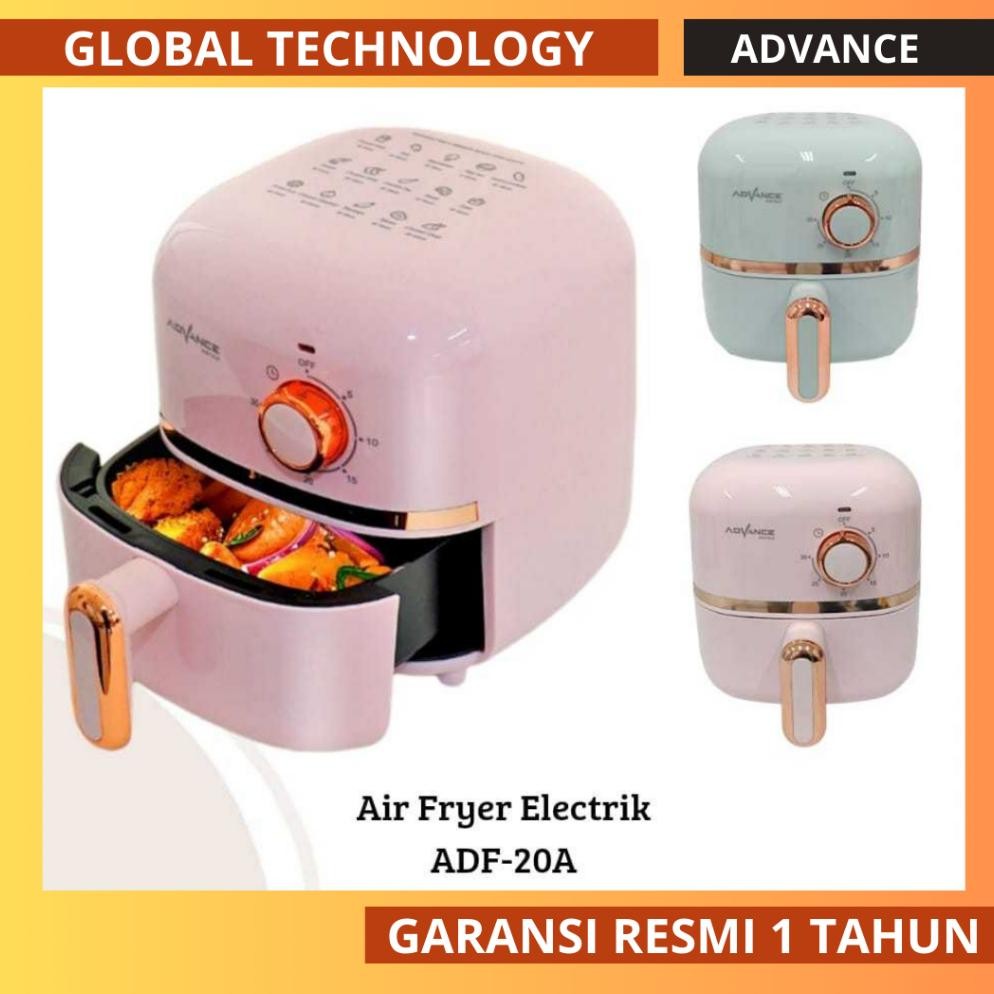 Advance Electric Air Fryer ADF-20A Mesin Penggoreng Tanpa Minyak / ADF 20 A / AIR FRYER ADF20A