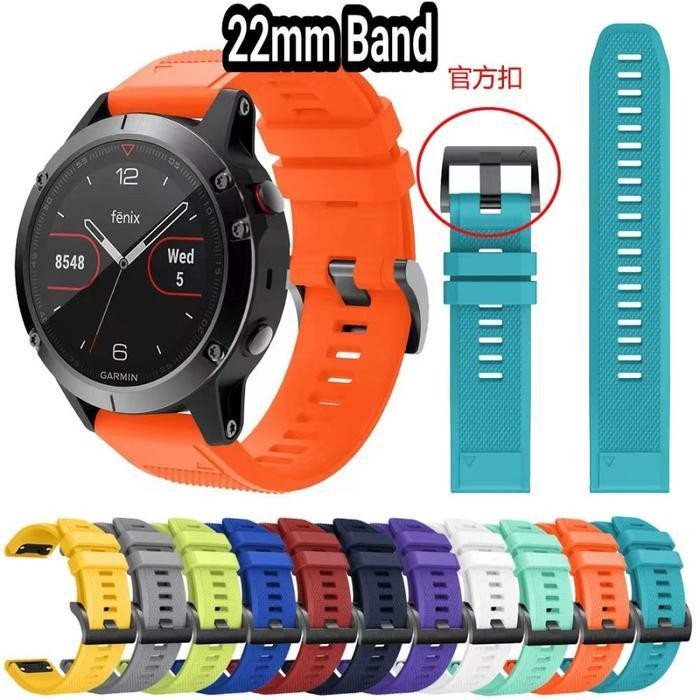 Strap Watch Silicone Rubber Shockproof Garmin Instinct Fenix 5 Fenix 6 Tali Jam Tangan Terlaris Best
