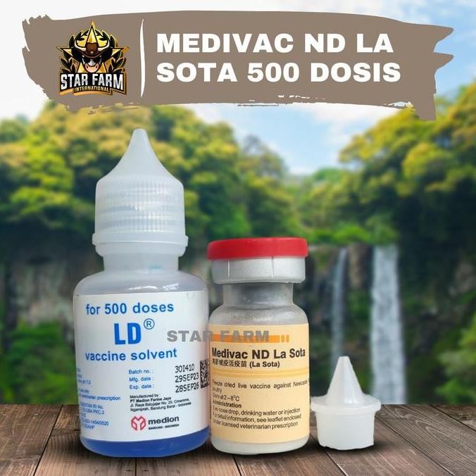 Vaksin Medivac ND Lasota 500 Dosis