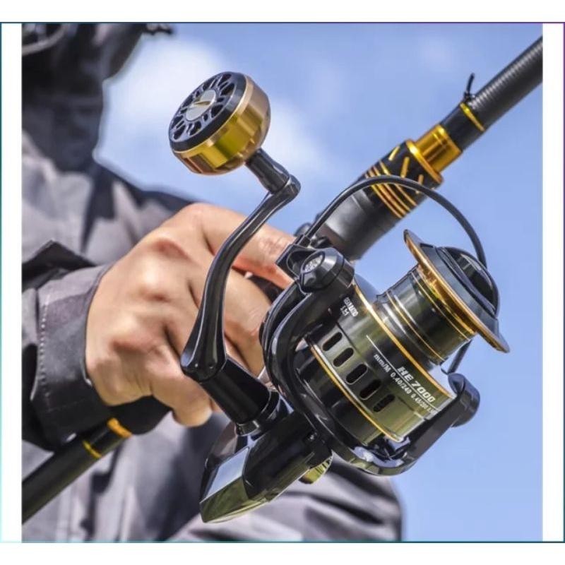 Ls He2000 He3000 Series Reel Pancing Spinning Fishing 5.2:1 Gear Ratio