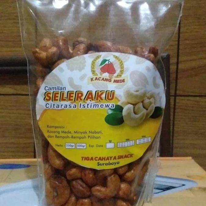 

Grosir Kacang Mete/Mede/Mente Goreng Rasa Manis Madu 500Gram