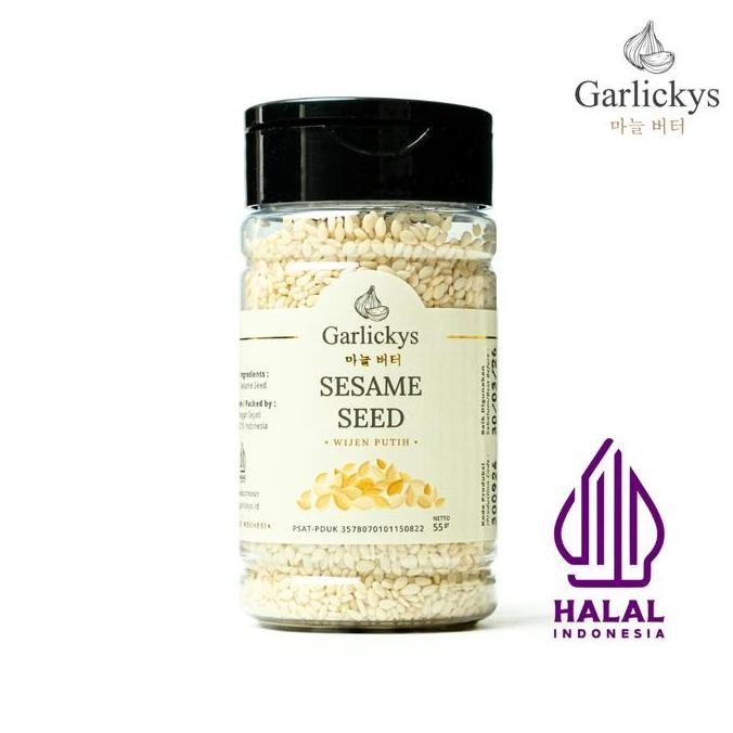 

Buruan beli] Wijen Putih Biji Wijen Putih Sangrai Sesame Seed Wijen Putih Sangrai