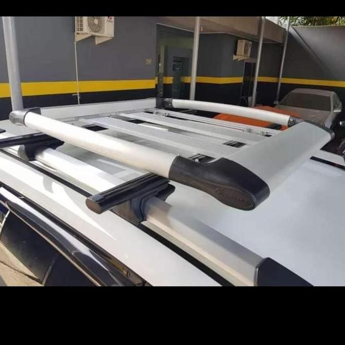 Terlaris Roof Rak Bagasi Atas Mobil Terios+Kaki Merek Sun Rack Ready Stok