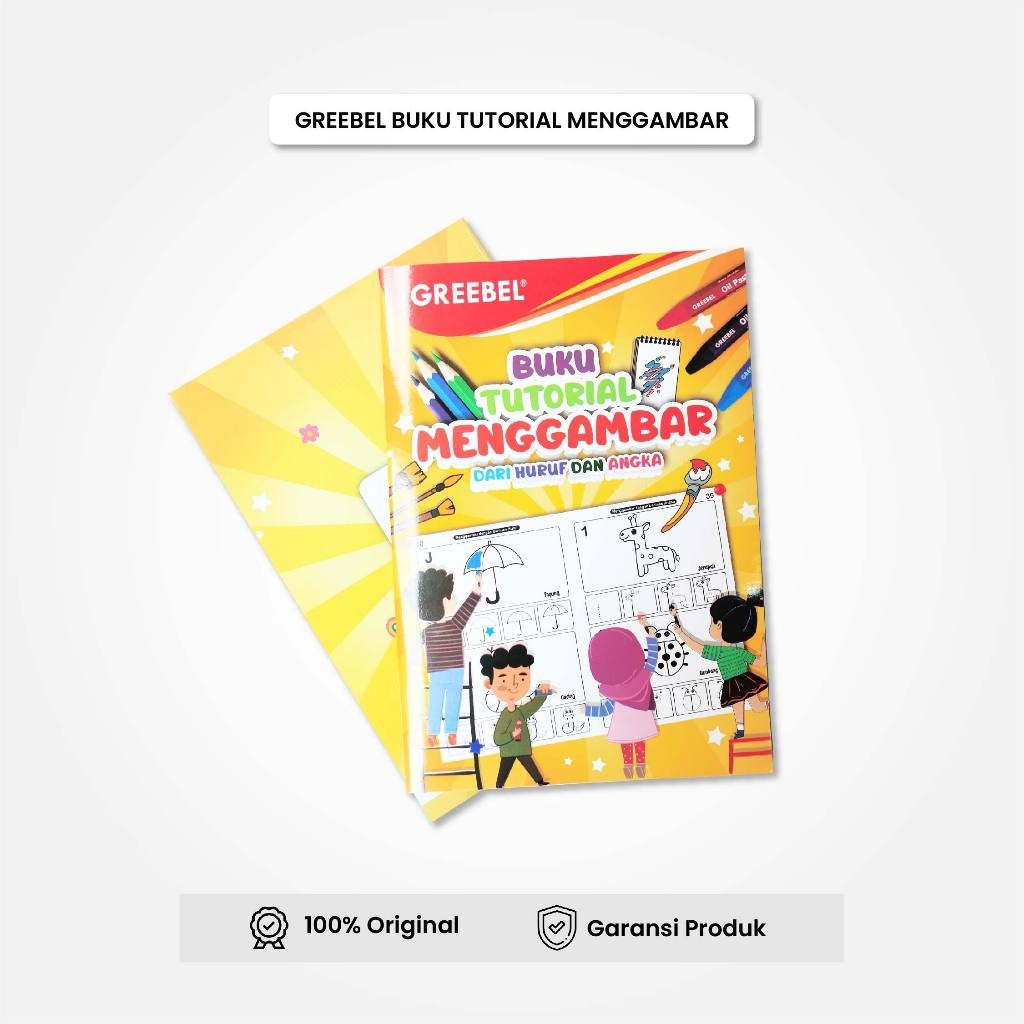 

Buku Mewarnai / Buku Tutorial Menggambar 40 Halaman / Coloring Book / Buku Edukasi Anak GREEBEL