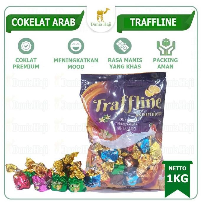 

Sale Coklat Arab Truffline 1Kg Traffline Turki With Rice Crispy Cokelat