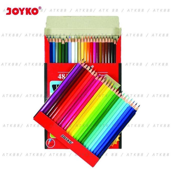

Termurah Pensil Warna 48 Joyko / Color Pencil CP-48 PB Joyko