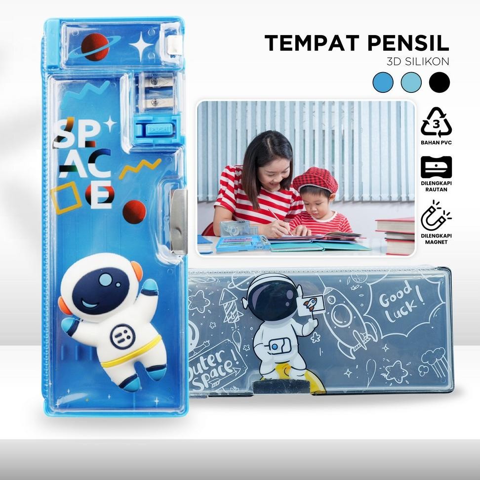 

Fn-56 Tempat Pensil Anak 3D Timbul Magnetic Multifungsi Alat Tulis Sekolah / Kotak Pensil Pencil Case Magnet Untuk Anak Tk A59