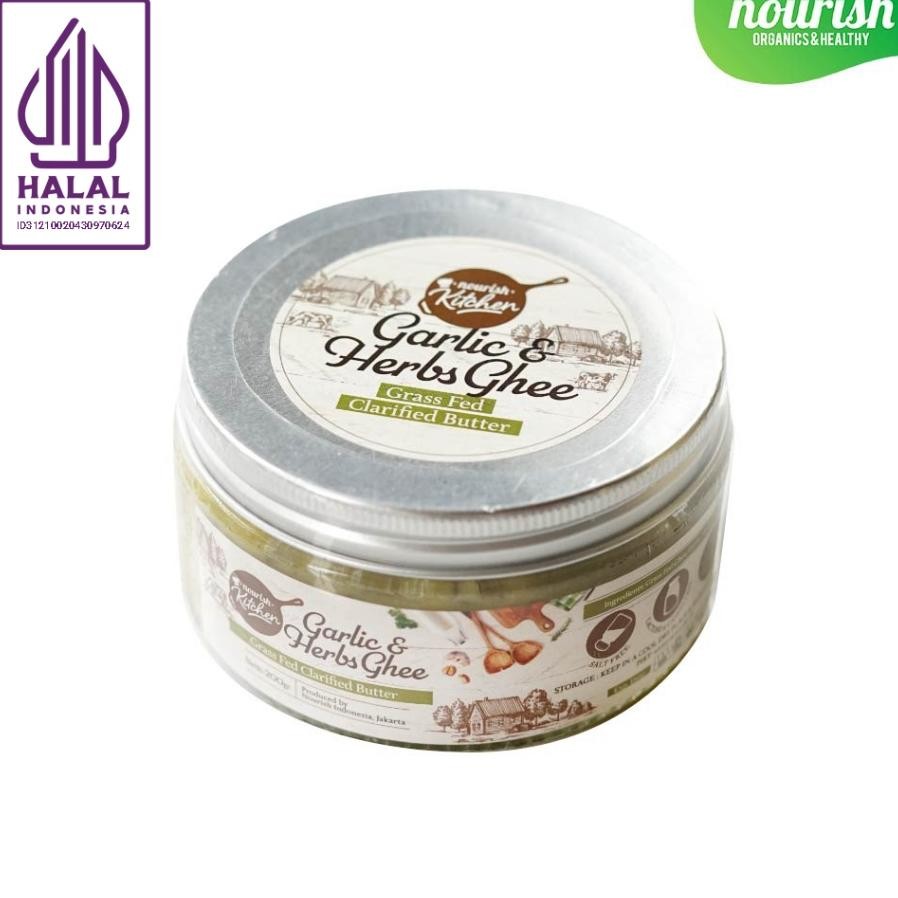 

Ghee Garlic Gra Fed Ghee Clarified Butter 200 Gr