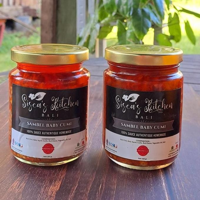 

Silahkan Order] Sambel Baby Cumi Pedas 385Gram
