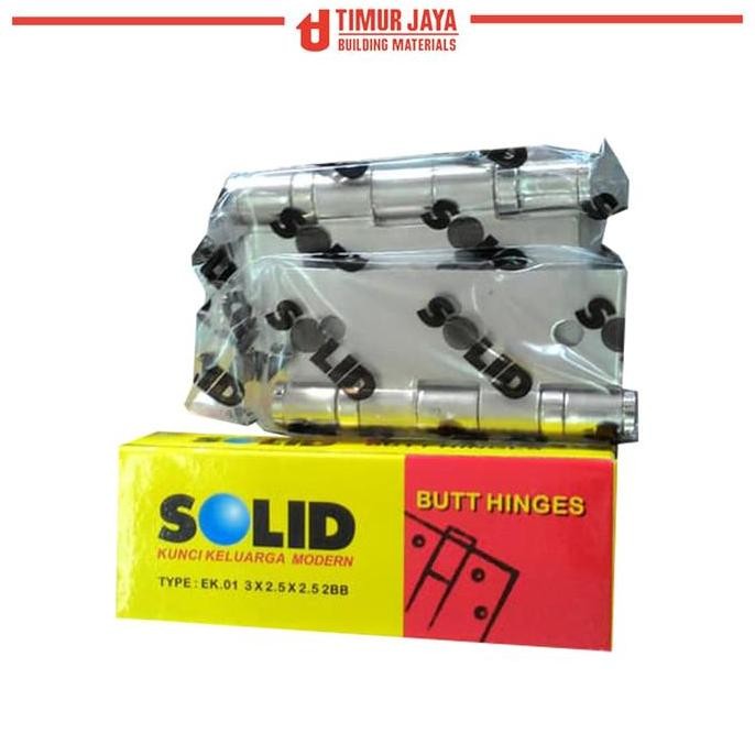 Baru Engsel Solid 3 inch / Engsel Jendela 3"