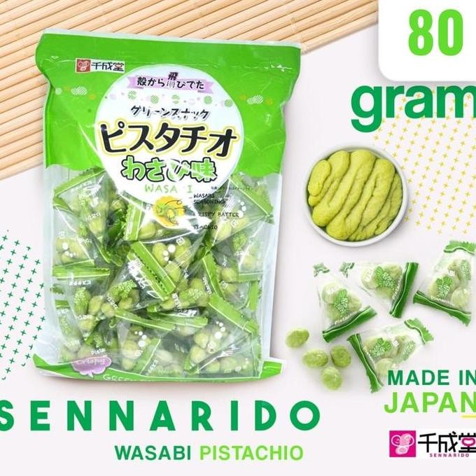

Grosir Sennarido Pistachio Jepang 90 Gram