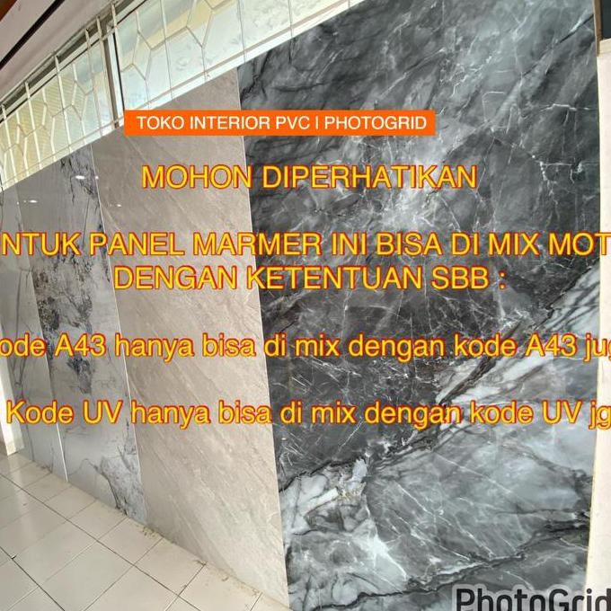 Sale Pvc Marmer Dinding Panel Pvc Marmer