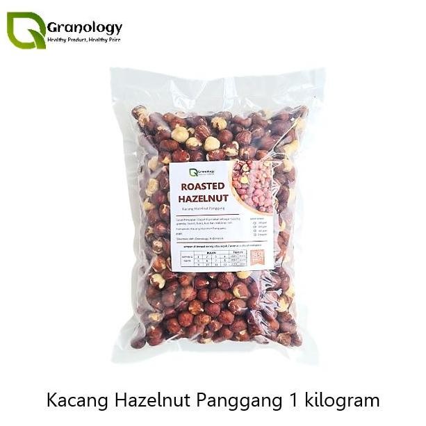 

Murah Kacang Hazelnut Oven / Roasted Hazelnut (1 Kilogram) By Granology